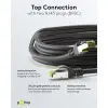 GHMT-certified CAT 8.1 S/FTP Patch Cord, AWG 26, black