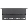 CAT 6 10-Inch (25.4 cm) Patch Panel, 12-Port