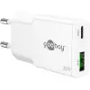 USB-C™ PD GaN Dual Fast Charger Slim (20 W) white
