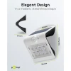 LED Solar Wall Light with Motion Sensor, 1.5 W, White