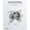 3-Hole Antenna Stub/End Socket