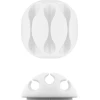 Cable Management 3 Slots, White