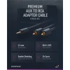 3.5 mm AUX to RCA Adapter Cable, Stereo