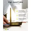 RJ45 patch cord with CAT 8.1 S/FTP raw cable, AWG 26, grey