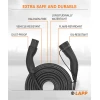 Type 2 Self-Retracting Charging Cable, up to 11 kW, 5 m, black
