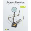 Third Hand with Magnifying Glass and Soldering Iron Stand
