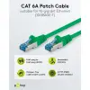 CAT 6A Patch Cable, S/FTP (PiMF), Green
