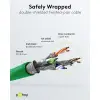 CAT 6 Patch Cable S/FTP (PiMF), Green