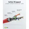 CAT 6 Patch Cable S/FTP (PiMF), red