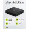 USB-C™ PD GaN Multiport Desktop Charger (65 W) black