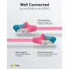 CAT 6A Patch Cable, S/FTP (PiMF), magenta