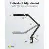 LED Magnifying Lamp with Clamp, 8 W, black