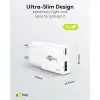 USB-C™ PD GaN Dual Fast Charger Slim (20 W) white