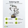 Third Hand with Magnifying Glass and Soldering Iron Stand