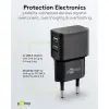 USB-A Dual Charger (12 W) black