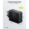 USB-A Multiport Charger (30 W) black