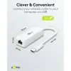 USB-C™ Ethernet Adapter, white