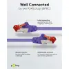CAT 6 Patch Cable S/FTP (PiMF), violet