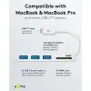 USB-C™ Multiport Adapter to 3x USB-A, Cardreader