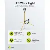 LED Work Light with Telescopic Tripod, 30 W