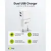 USB-A Dual Charger (12 W) white