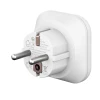 Travel Adapter USA/Japan to Europe, white