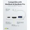 USB-C™ Multiport Adapter to HDMI™, PD, White