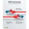 CAT 6A Patch Cable, S/FTP (PiMF), red