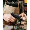 Hot Glue Gun Premium, 80 W, incl. 2 Glue Sticks