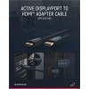 Active DisplayPort to HDMI Adapter Cable