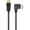 DisplayPort™ Cable 2.0/2.1 angled