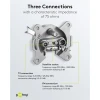 3-Hole Antenna Stub/End Socket