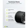 100 dB Outdoor SAT Coaxial Cable, Double Shielded, CCS