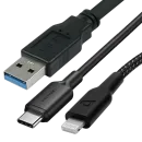 USB-C, Lightning, Micro-USB, USB kaablid