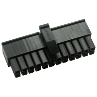 Receptacle, dual row, 24way