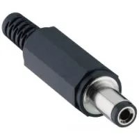 2.5/5.5mm DC connector 9mm Lumberg
