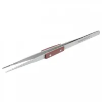 Tweezers, straight 200mm, magnetic
