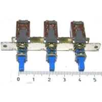 Выключатель (2xON-ON)x3 ALPS