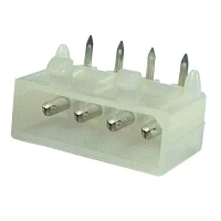 AT-toite pistik PCB nurgaga 4pin