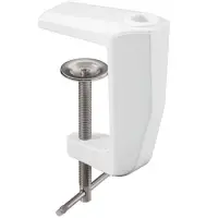 Lauale kinnitusklamber 0..60mm suurenduslampidele 13mm valge