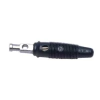 4mm Banana plug Hirschmann Black 930727100