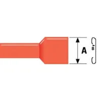 Terminal Female 6.6mm Red Insulated
