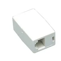 RJ11 socket-RJ11 socket White