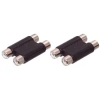 2xRCA socket-2xRCA socket ZLA0317N