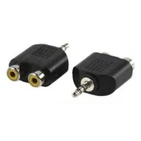 3.5mm stereo plug-2*RCA socket