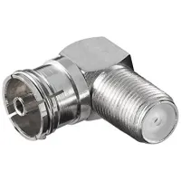 TV IEC socket - F socket corner