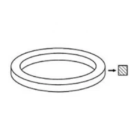 Square rubber belt 72.5*1.8mm BLS72-02