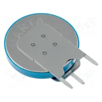 Батарейка 3V CR2032 Varta с паяльными клеммами вертикальное расположение 6032 201