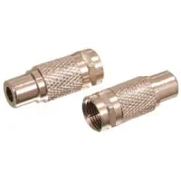F plug - RCA socket