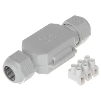 Коробка с гелем для изоляции проводов/соединений 3*2.5mm2 с клеммой IP68